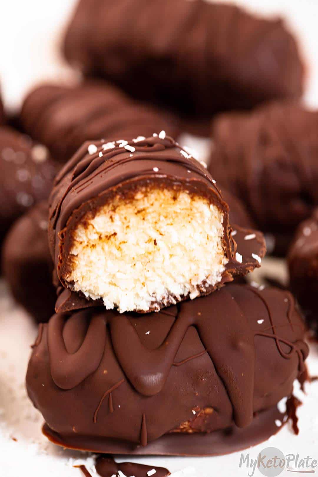 Bounty recipe  Easy No-Bake Coconut Bounty bars - Flavours on Plate