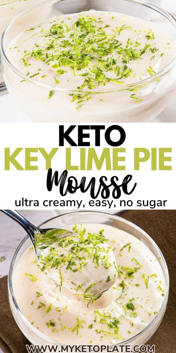 Keto Key Lime Pie Mousse MyKetoPlate