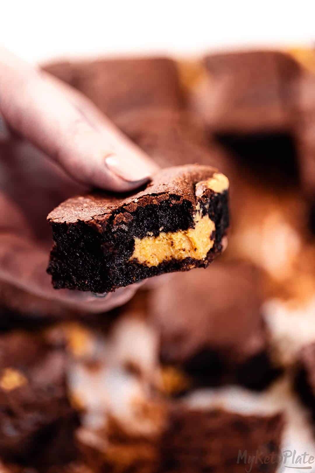 keto peanut butter brownies recipe