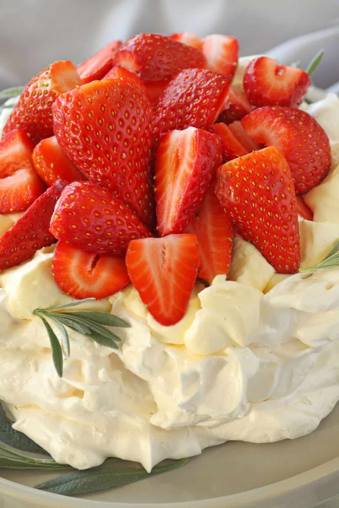 low carb keto pavlova recipe