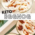 The Best Creamy Keto Eggnog 2