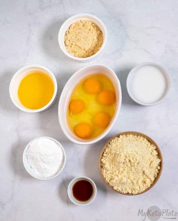 The Best Keto Vanilla Cake MyKetoPlate