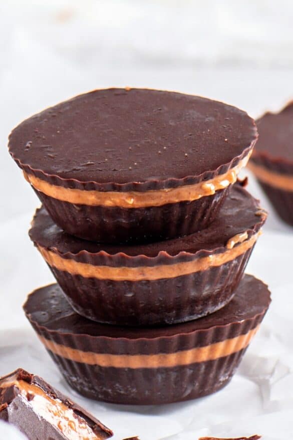 Keto Peanut Butter Cups - MyKetoPlate