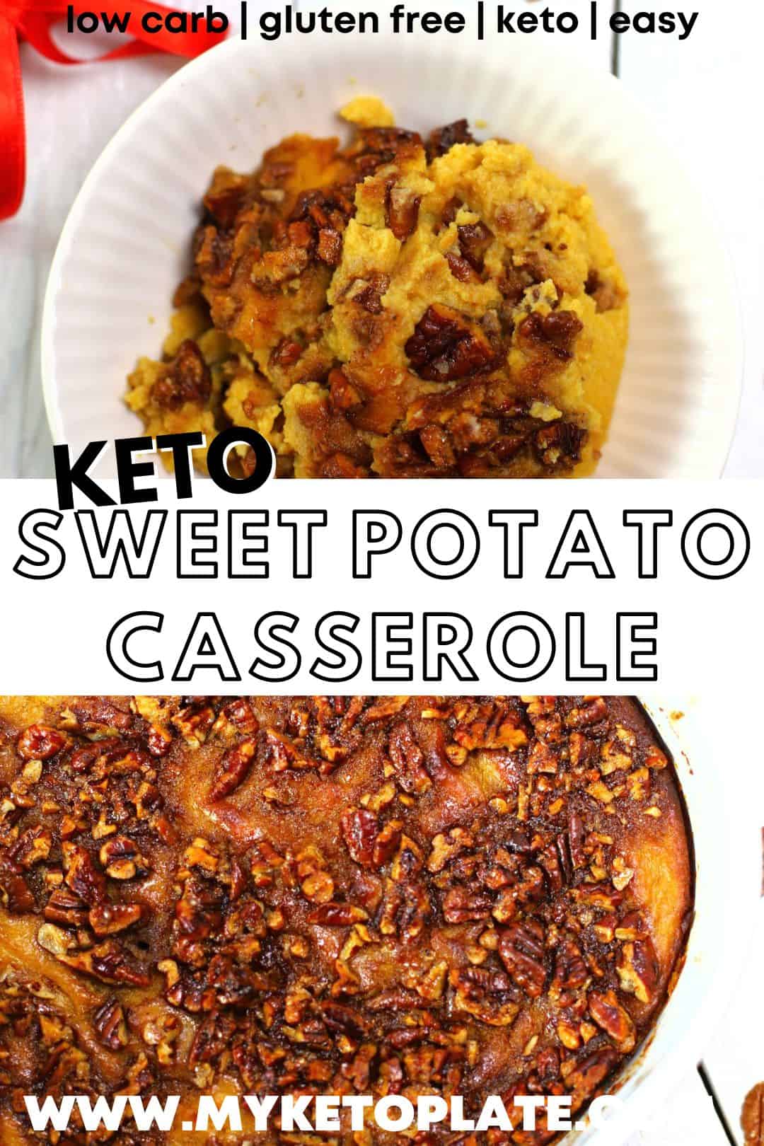Keto Sweet Potato Casserole MyKetoPlate