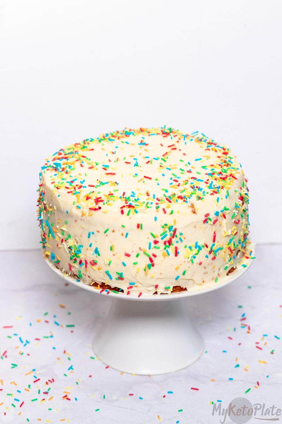 Keto Vanilla Cake