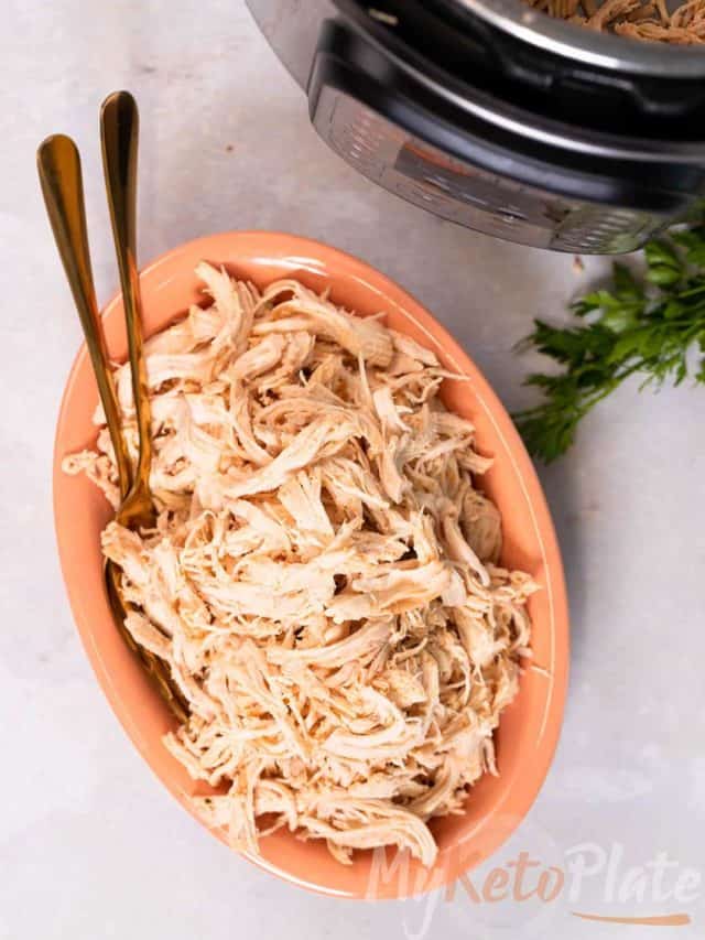 THE BEST INSTANT POT SHREDDED CHICKEN MyKetoPlate
