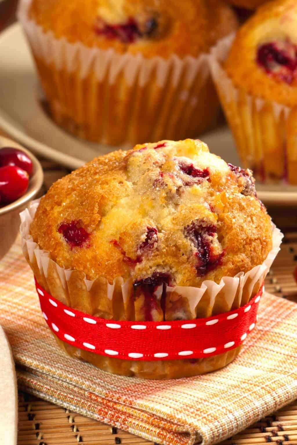 Keto Cranberry Muffins - MyKetoPlate