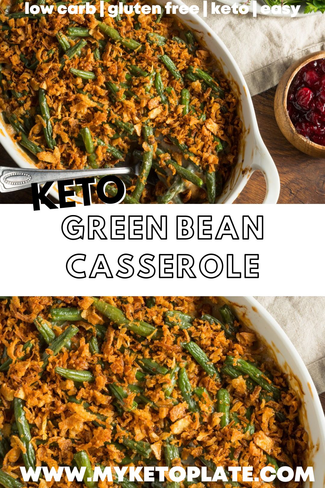 Keto Green Bean Casserole - MyKetoPlate