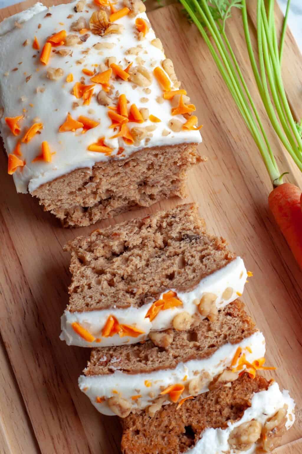 BEST Keto Carrot Cake Bread MyKetoPlate