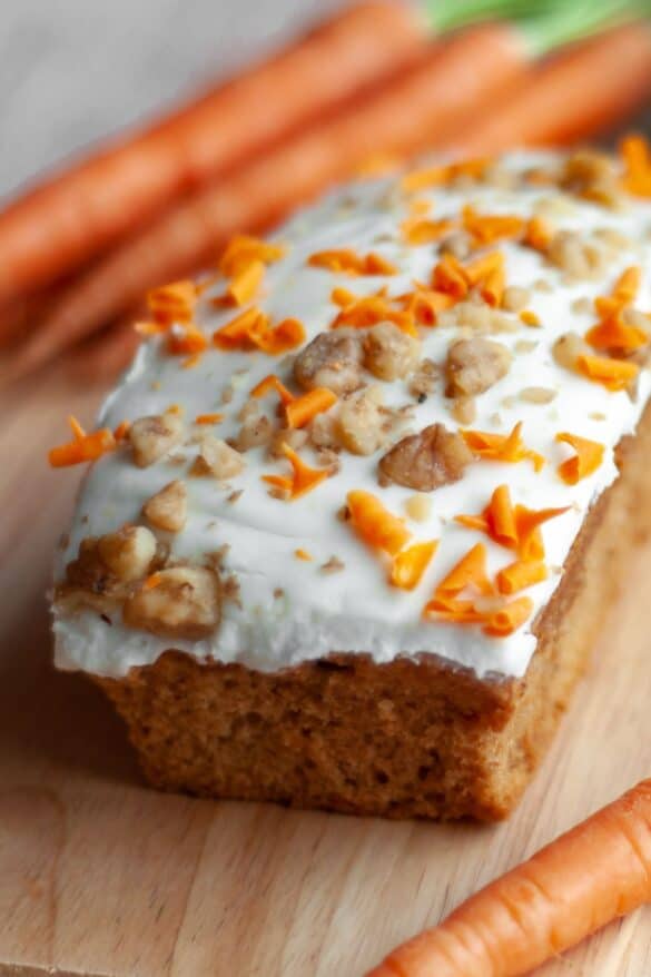 BEST Keto Carrot Cake Bread MyKetoPlate