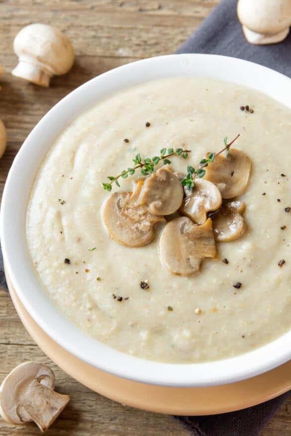 Keto Cream Of Mushroom Soup MyKetoPlate