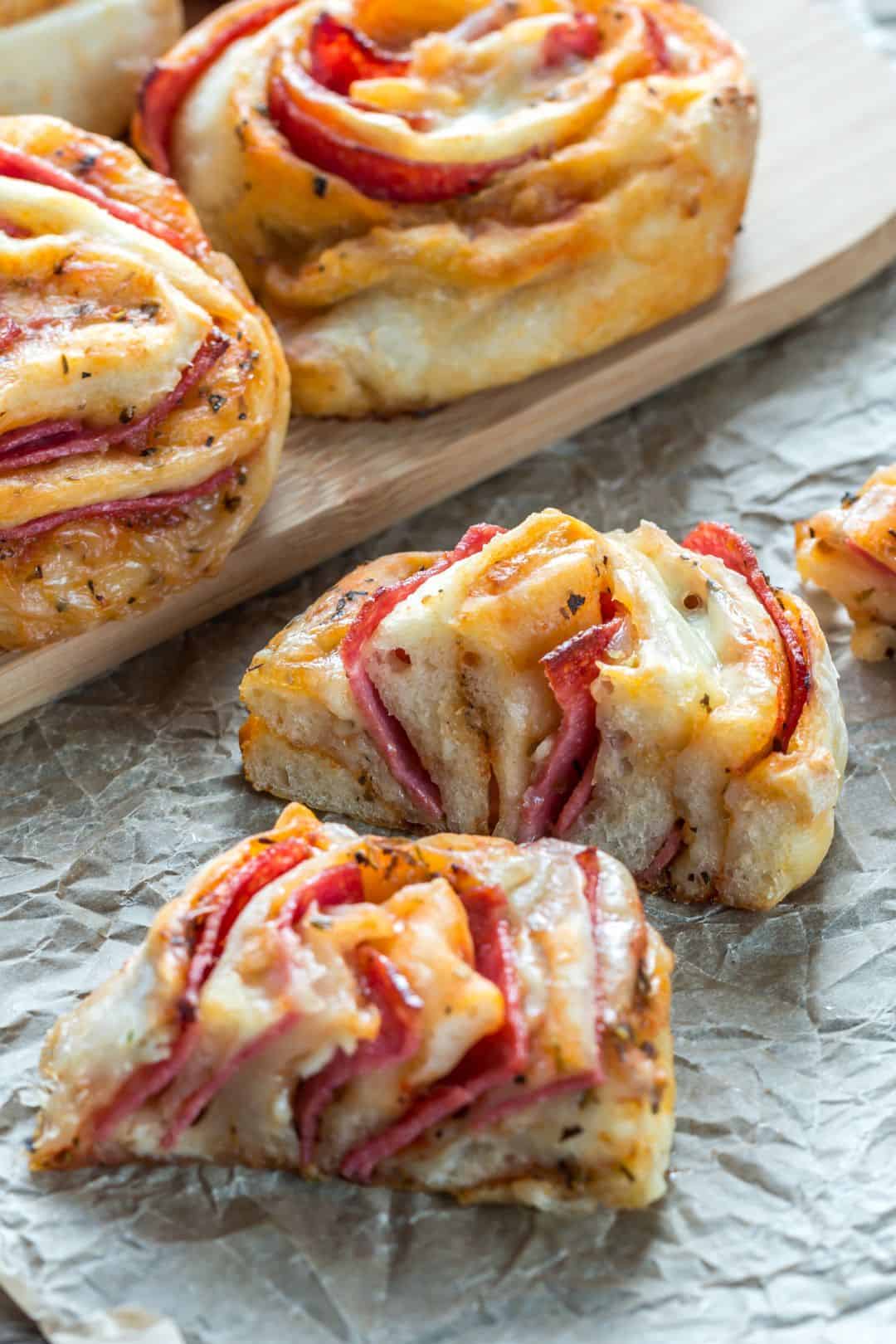 Keto Fathead Pizza Rolls 