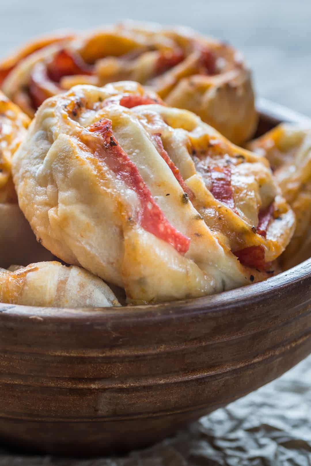 Keto Fathead Pizza Rolls 