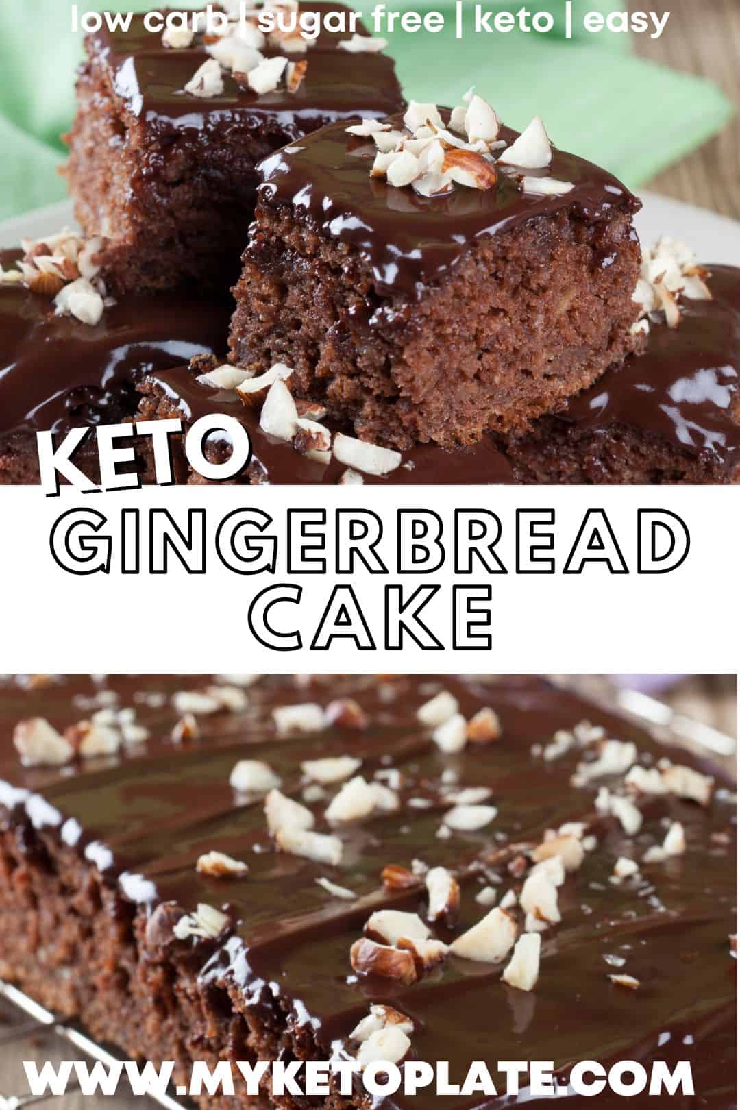 Keto Gingerbread Cake MyKetoPlate