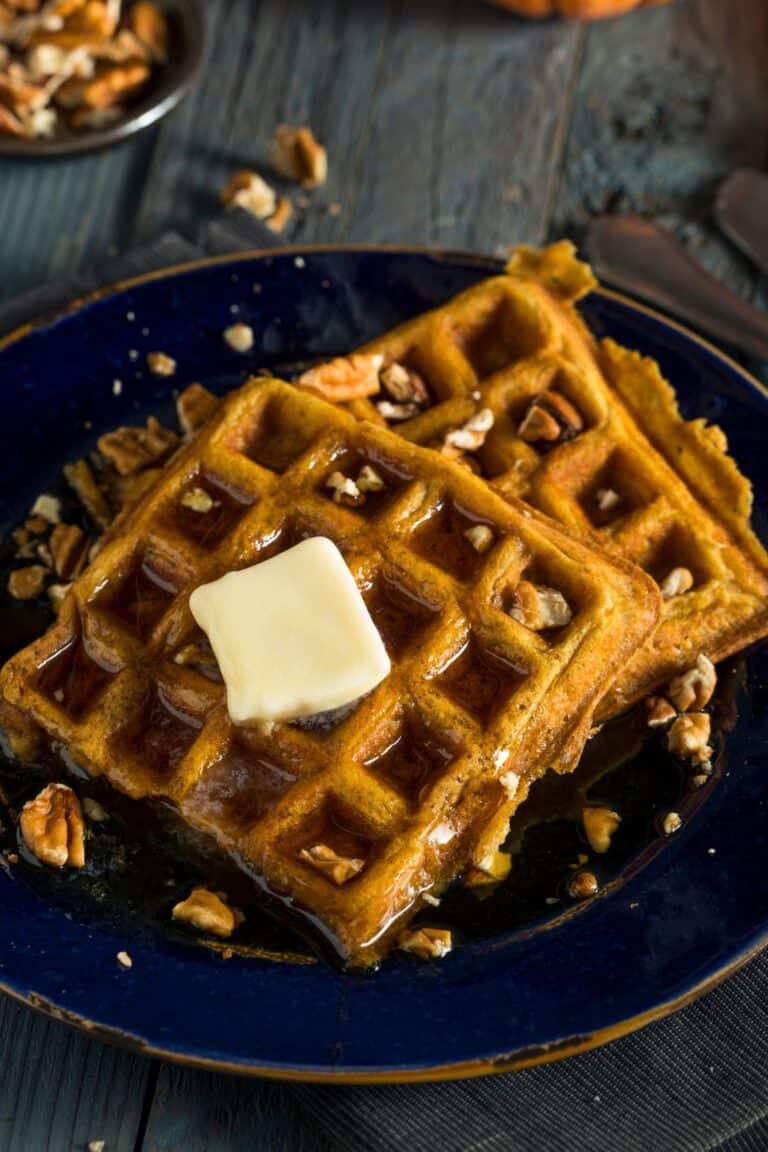 Keto Pumpkin Waffles