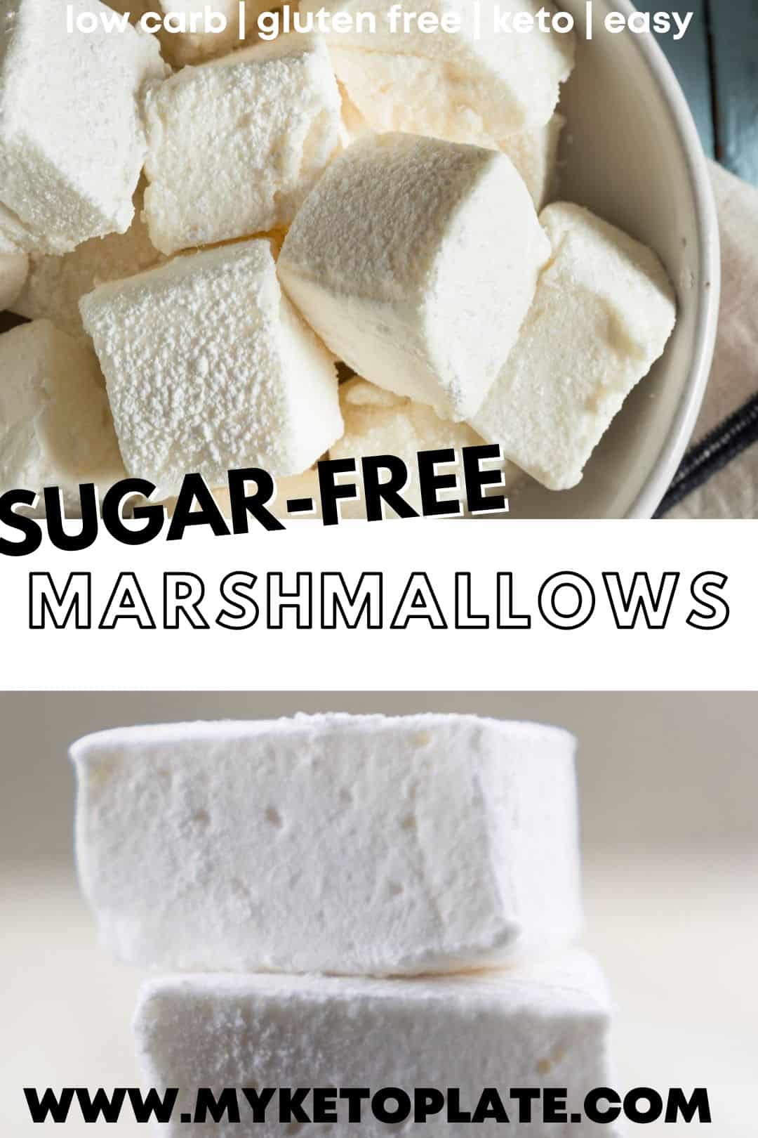 Sugar-Free Marshmallows - MyKetoPlate