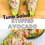 Tuna Salad Stuffed Avocado