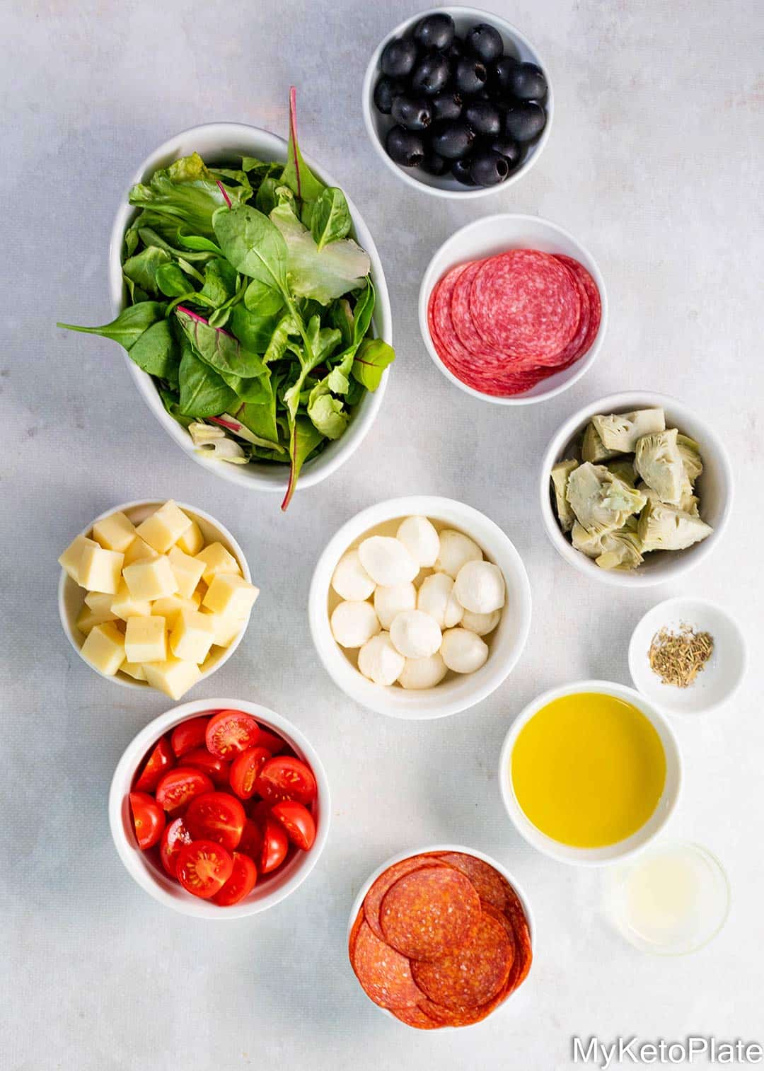 Antipasto Salad Ingredients
