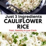 BEST Cauliflower Rice Recipe 2