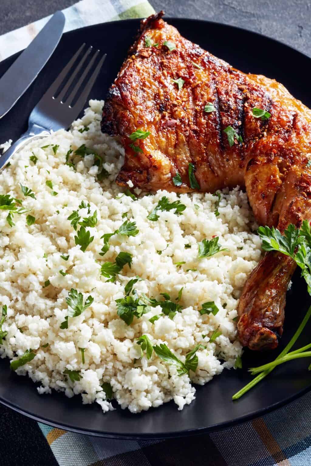 BEST Cauliflower Rice Recipe MyKetoPlate