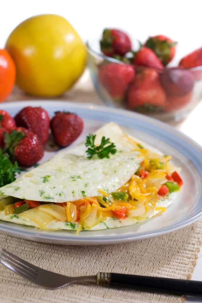 Egg White Omelette MyKetoPlate