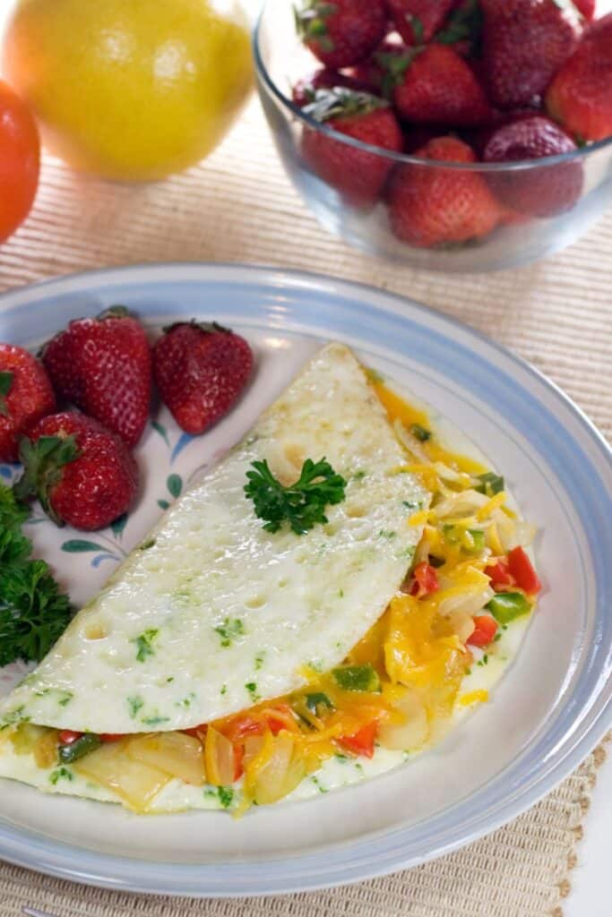 Egg White Omelette - MyKetoPlate