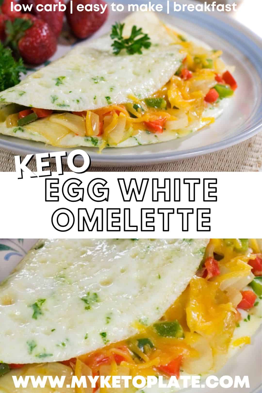 Egg White Omelette - MyKetoPlate