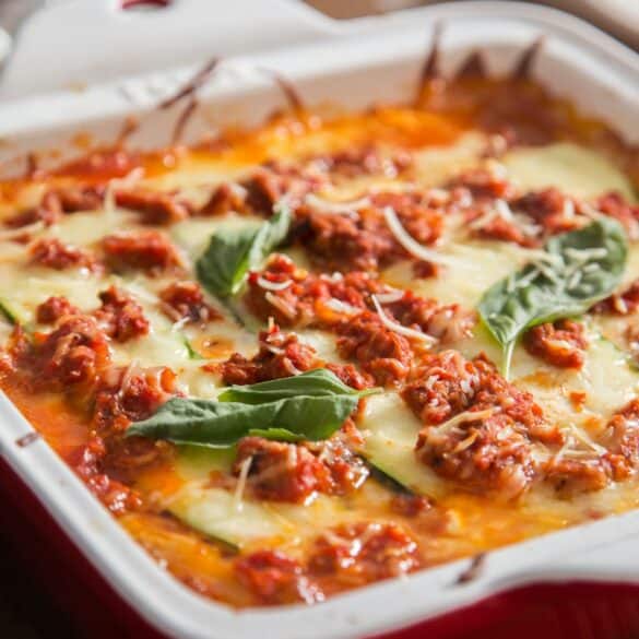 BEST Keto Zucchini Lasagna MyKetoPlate