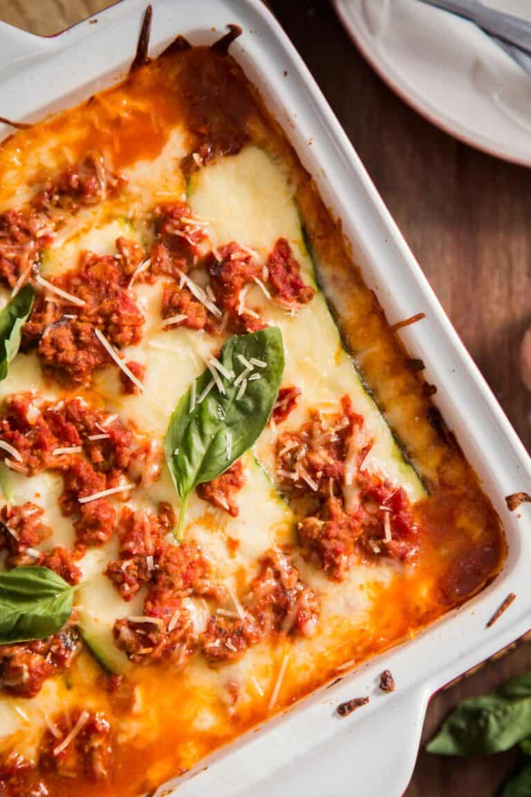BEST Keto Zucchini Lasagna MyKetoPlate