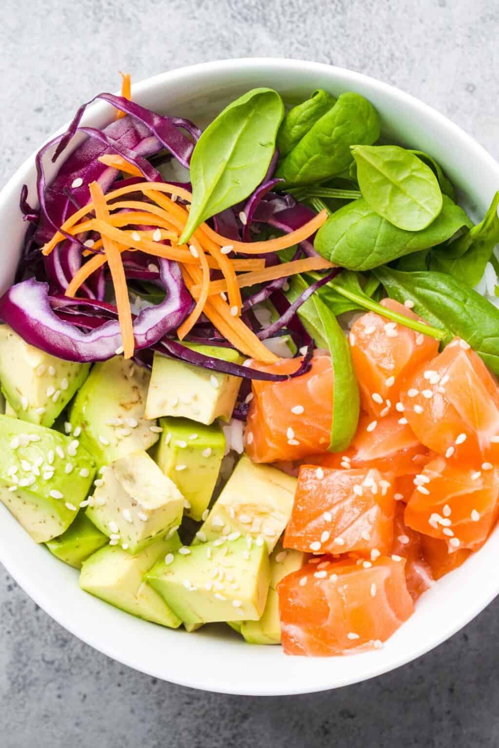 Keto Poke Bowl - MyKetoPlate