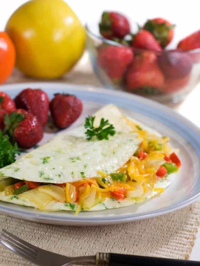 Egg White Omelette - MyKetoPlate