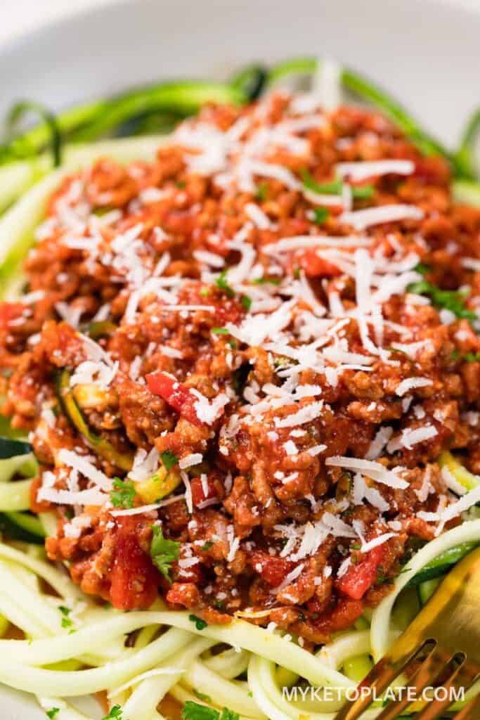 Quick Bolognese Sauce Recipe (30 Minutes!) MyKetoPlate