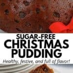 Easy Keto Christmas Pudding (Festive & Ready in 5 Minutes!)