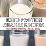 Keto Protein Shakes Recipes (6 Flavors)