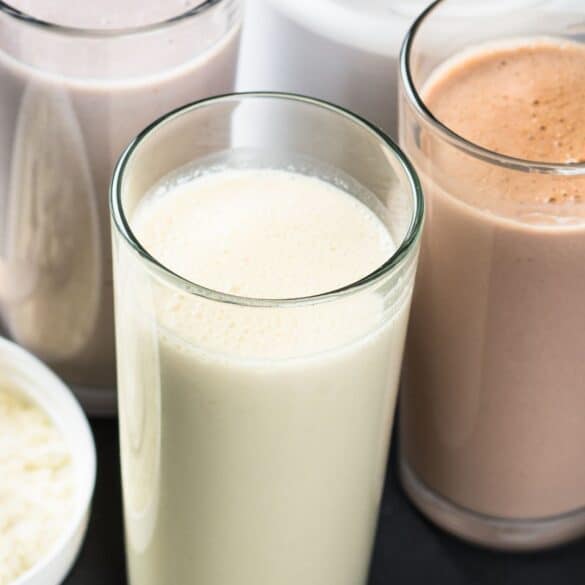 Keto Protein Shakes Recipes (6 Flavors) MyKetoPlate