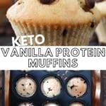 Keto Vanilla Protein Muffins 2