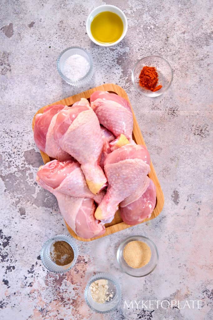 Air Fryer Chicken Legs MyKetoPlate