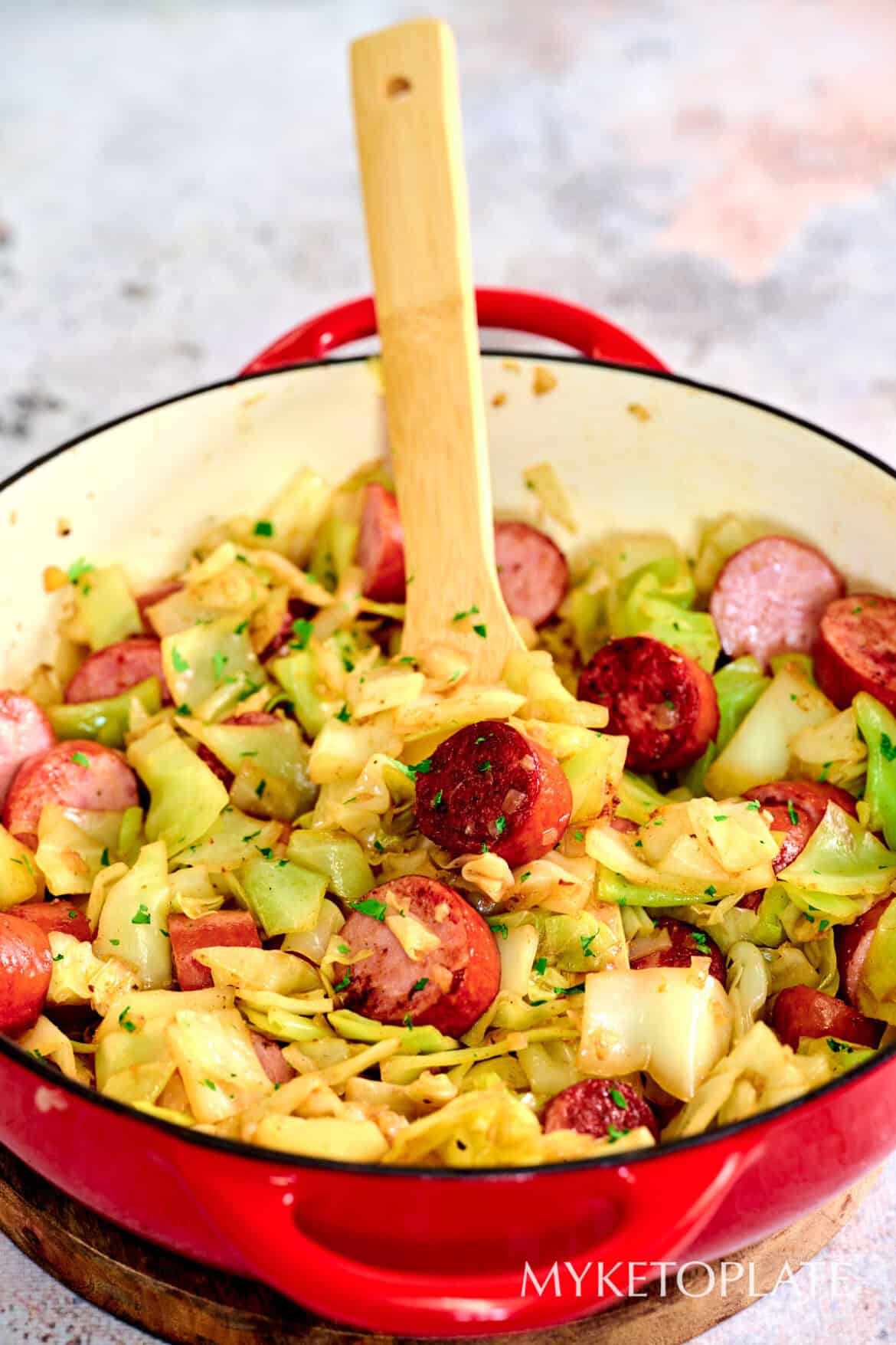 Cabbage And Sausage Recipe (30 Minutes!) MyKetoPlate