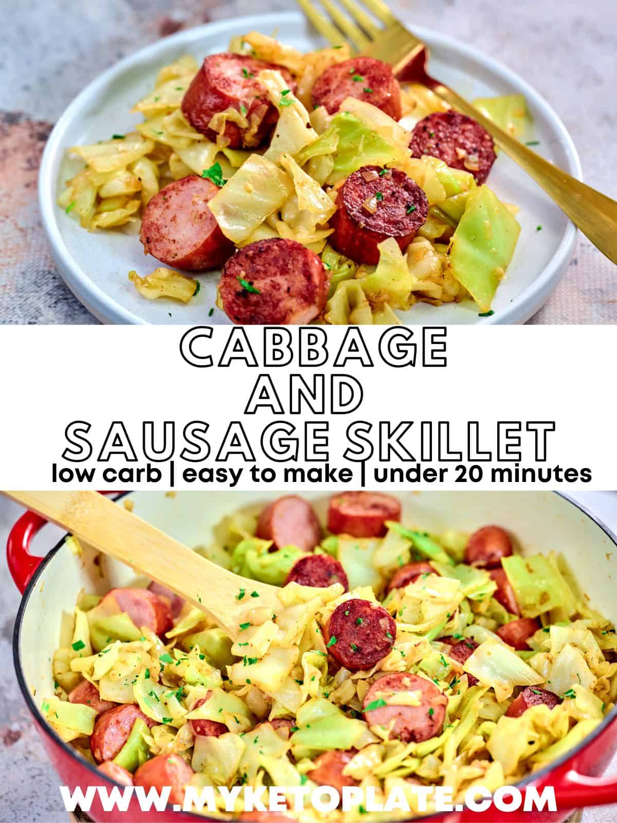 Cabbage And Sausage Recipe (30 Minutes!) MyKetoPlate