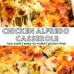 Chicken Alfredo Casserole