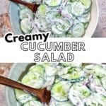 Creamy Cucumber Salad 2
