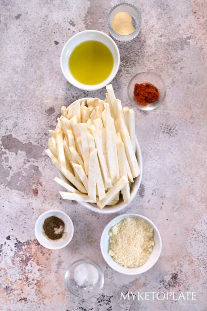 Crispy Jicama Fries (Healthy Fries) MyKetoPlate