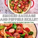 Smoked Sausage and Peppers Skillet 2