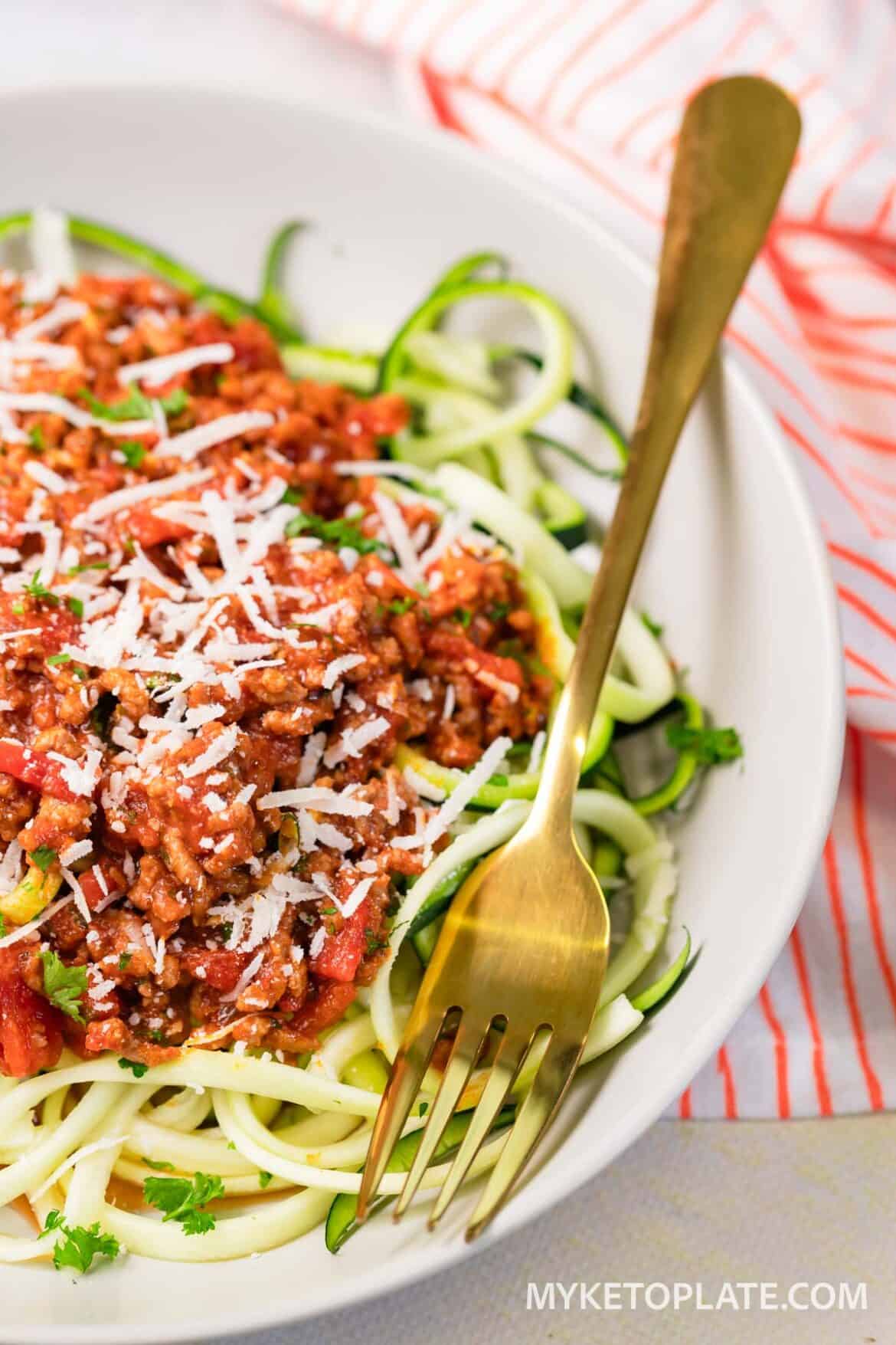 Quick Bolognese Sauce Recipe (30 Minutes!) MyKetoPlate