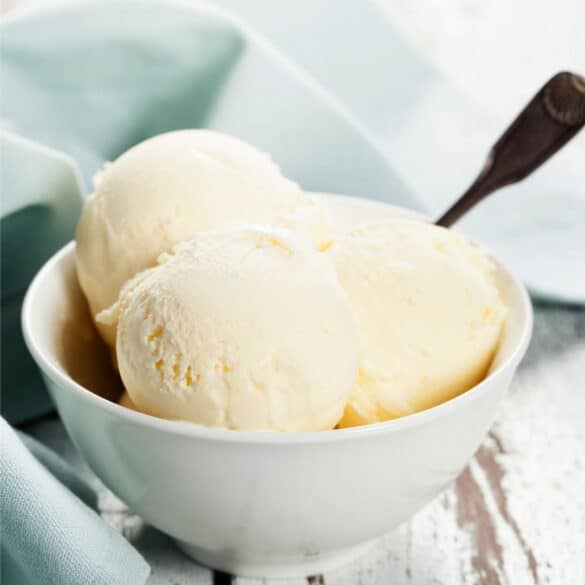 The Best Keto Vanilla Ice Cream (Easy!) - MyKetoPlate