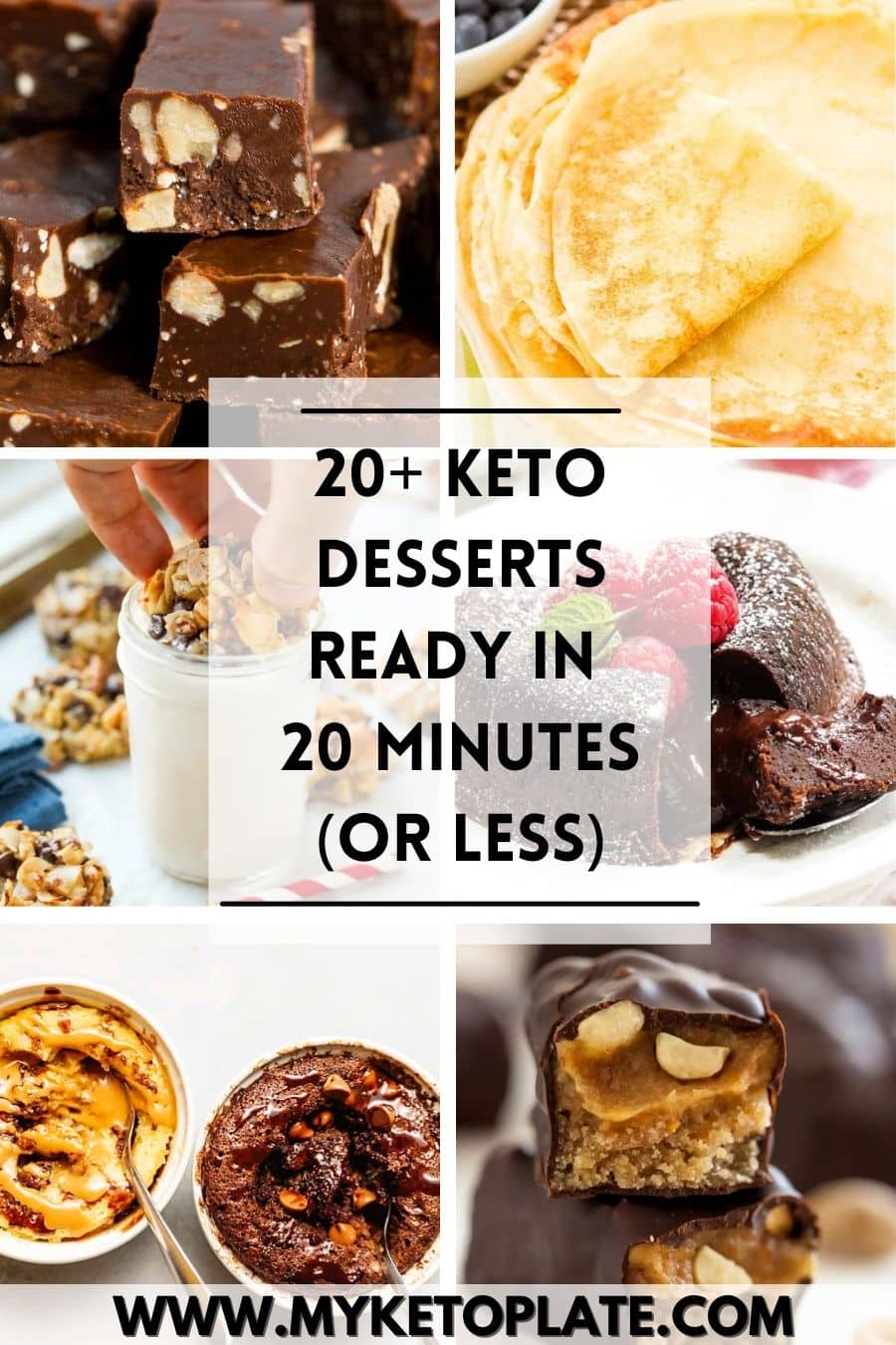 20+ Keto Desserts Ready in 20 Minutes (Or Less)-2
