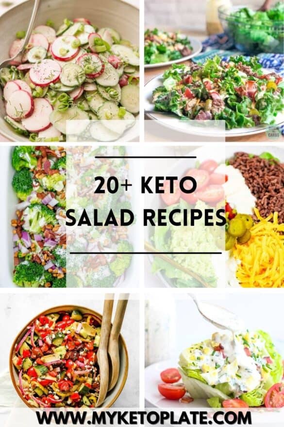 20+ Keto Salad Recipes - MyKetoPlate