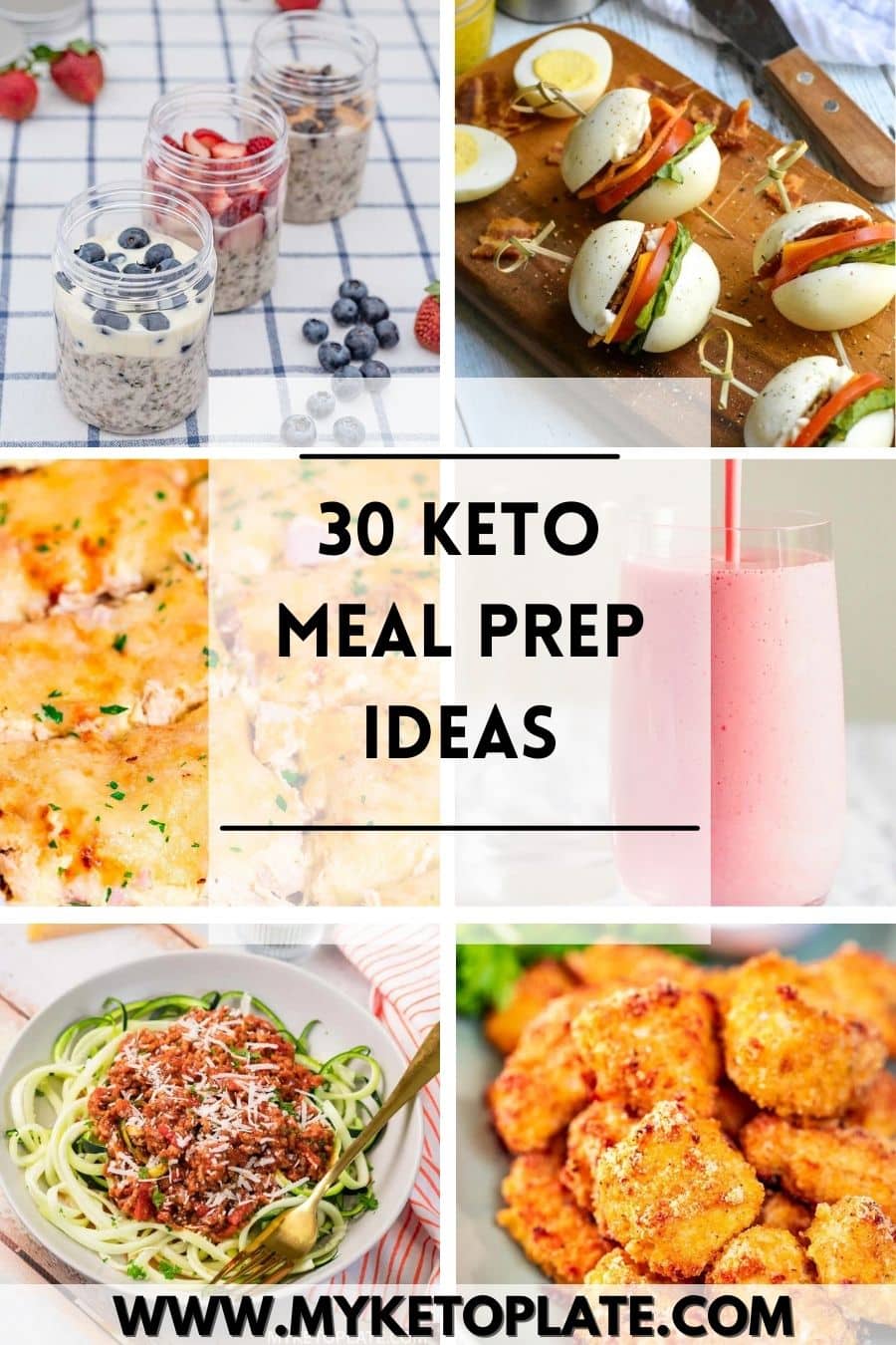 30 Keto Meal Prep Ideas