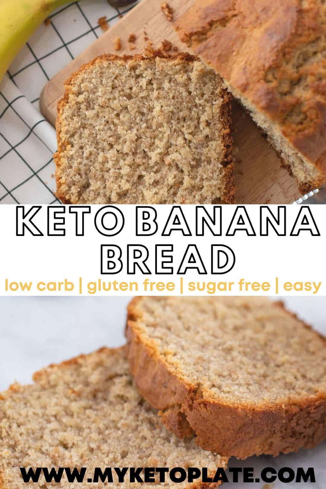 Keto Banana Bread - MyKetoPlate