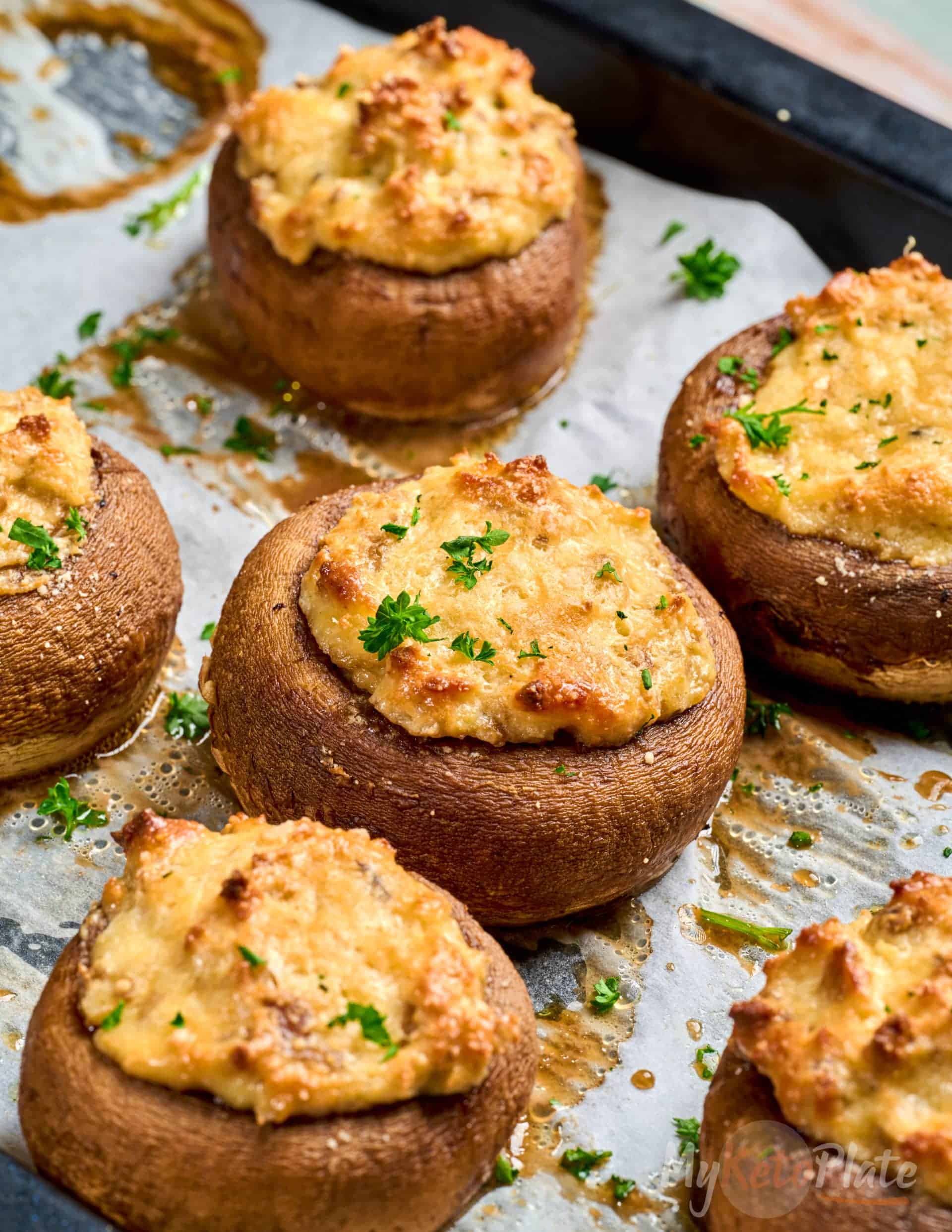 Stuffed Mushrooms Myketoplate